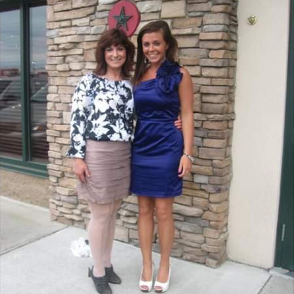 Plum / purple dress from Francesca’s! Worn once